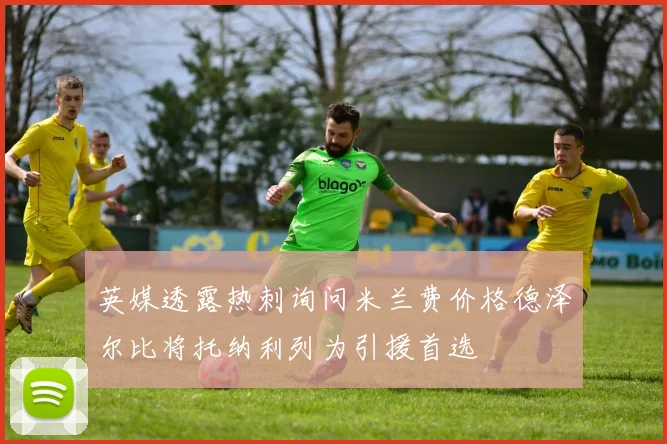 英媒透露热刺询问米兰费价格德泽尔比将托纳利列为引援首选